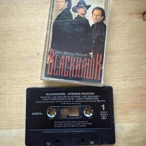 BlackHawk – Strong Enough Vintage Cassette Tape VG+ C40